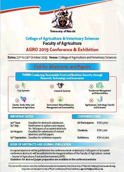 AGRO 2019 Conference & Exhibition