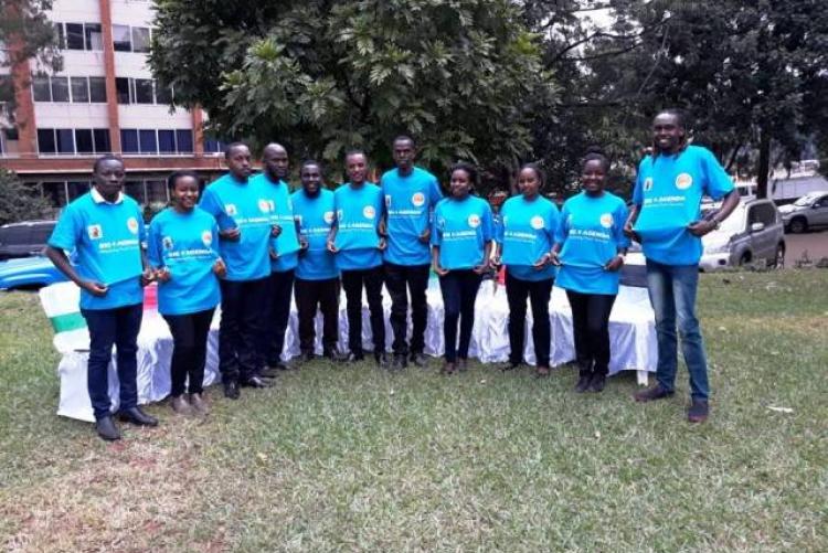 UoN agriculture students during their eleven-months training in Advanced Agriculture and Irrigation Farming in Israel.