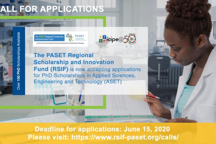 PASET phD scholarships